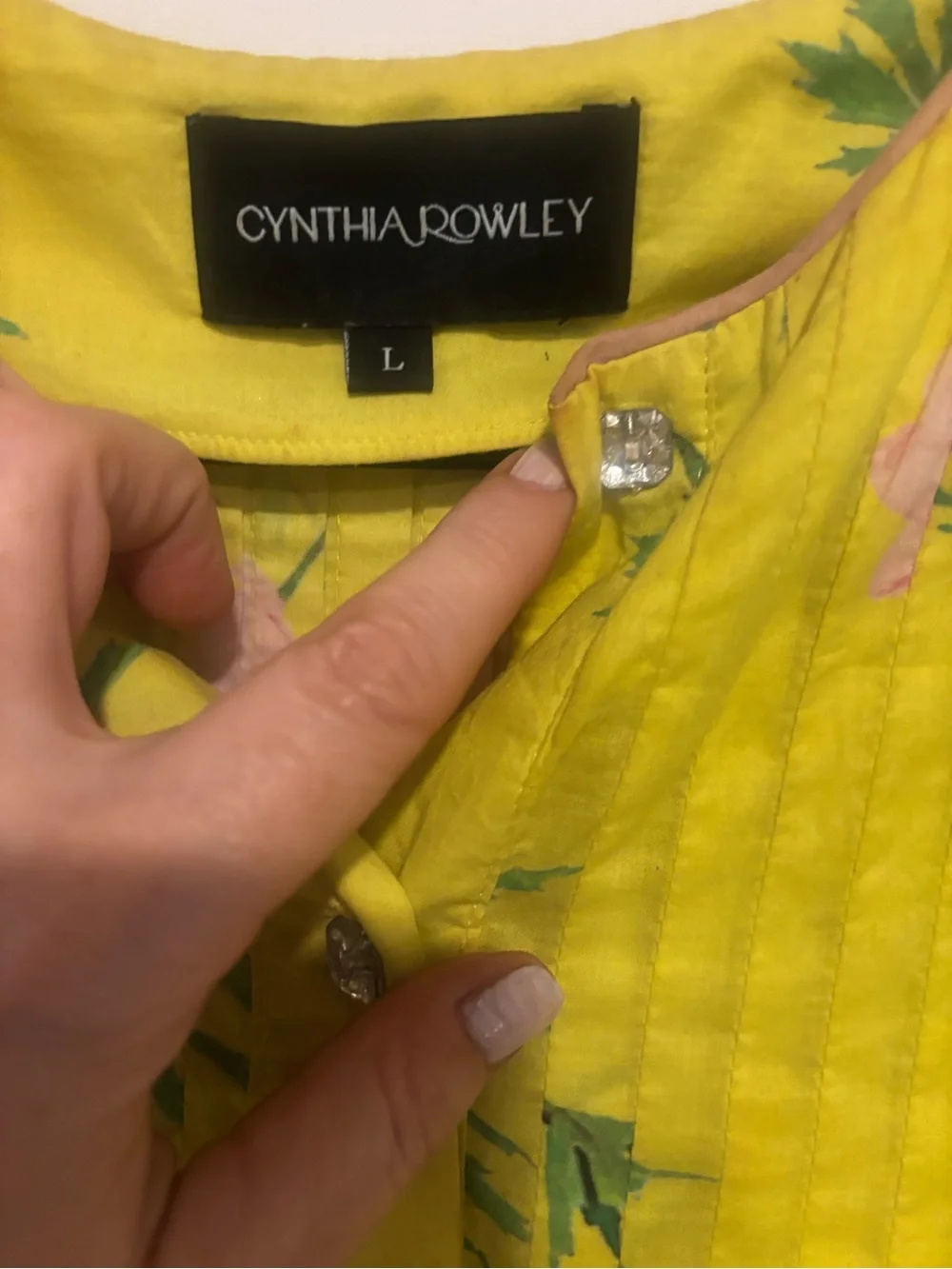 Cynthia Rowley bright floral